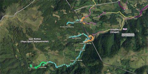 Carte fibre optique Pays de Quint