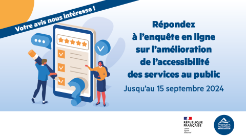Enquête en ligne sur l&#039;accessibilité des services au public