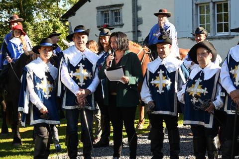 inauguration de la route des Mousquetaires