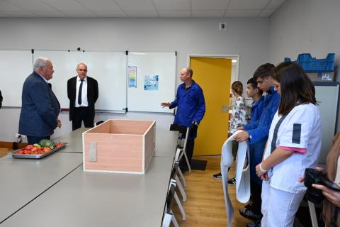 Rentrée scolaire au Collège Edmond Rostand