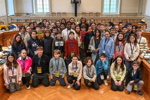 Le nouveau conseil départemental des jeunes et installé