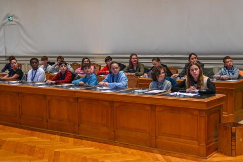 Le nouveau conseil départemental des jeunes et installé