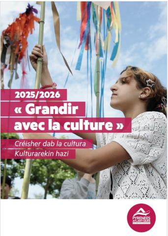 Grandir avec la culture catalogue 2025-2026