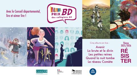Titres BD en lice pour l&#039;année 2025-2026