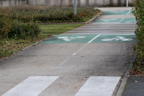 un nouvel itinéraire cyclable et piéton au cœur du territoire palois