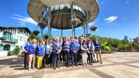 Lancement de l'heure civique dans les Pyrénées-Atlantiques